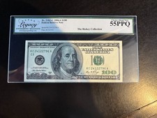 DBR 2006-A $100 FRN Philadelphia Fr. 2182-C Legacy 55 PPQ Serial KC24122796A picture