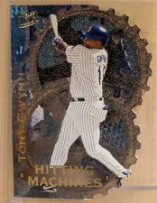 1997 Fleer Ultra HITTING MACHINES #9 Tony Gwynn HOF DIE CUT FOIL AWESOME INSERT picture