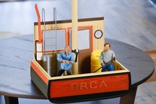 Orca - Jaws Inspired Action Figure Diorama & Boat Display for NECA Ultimates picture