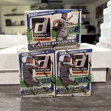 2021 Donruss MLB Baseball Blaster Box Sealed Purple Holo picture