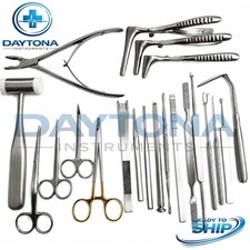 21pcs Nasal Instruments Rhinoplasty Set Plastic Surgery Surgical Instrument Kit picture