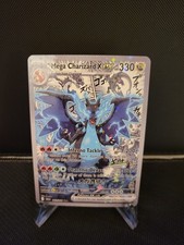 Mega Charizard X Pokemon Card FULL ART Display Art Card picture