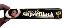 Inecto Super Black Permanent Hair Color Cream with Aloe Conditioner and Gloves picture