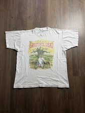 Grateful Dead Madison Square Garden 1994 Tour Graphic T-Shirt White Size XL picture