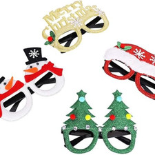 12Pcs Christmas Glasses Accessories Party Favors For Kids picture
