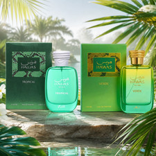 Rasasi Hawas Perfume Bundle Tropical Verde 100ml EDP Fresh Green Oriental Long picture