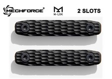 Mechforce M-LOK G10 Rail Panels 2 Slot (2 Pack) CNC Machined Textured Grip Cover picture