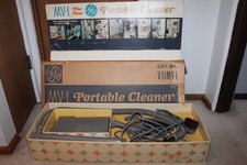 Vintage GE general Canister hand held Vacuum Cleaner model  mv-1 with box picture