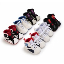 6PC Bundle Deal Baby Soft Sole Shoe Size 2 Ages  6-12 Months. Infant, Toddler picture