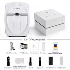 O2Nails Nail Art Printer (White) Print any images on Nail via Mobile App picture
