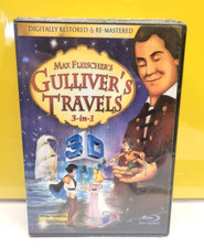 MAX FLEISCHER'S GULLIVER'S TRAVELS 3-IN-1 DIGITALLY RESTORED/REMASTERED BLU RAY picture