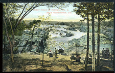 Pristine ca.1910 Washington D.C. Falls of the Potomac Vintage Postcard A2048 picture