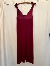 Vintage Philosophy Alberta Ferretti Slip Dress IT 46 US 10 Silk Trim NWT Italy picture