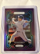 2024 Panini Prizm - George Brett #36 Purple Prizm /99 picture