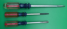 Vintage Craftsman SCREWHOLDING Screwdriver Set Made in USA. 3 Piece picture