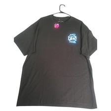 Anti Social Social Club x Fragment Bolt Tee Black Blue XL Short Sleeve NWT picture
