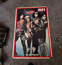 Vintage 1976 KISS Spirit of 76 US Tour Poster Original Boutwell Aucoin Oop Mid picture