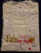 TYPE-MOON - Exhibition Fate/stay night 15th Anniversary T-shirt Medium (Red/UBW) picture