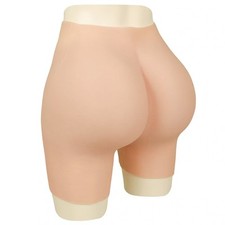 Realistic Silicone Panty Plump Hip Open-crotch Pants Butt Shapewear Crossdresser picture