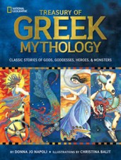 Treasury of Greek Mythology: Classic Stories of Gods, Goddesses, Heroes & - GOOD picture