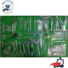 Major Cardiovascular Thoractomy Vascular 106 pcs Set Open Heart Instruments picture