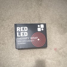 Portable Red Light Therapy Wrap for Skin Care & Slimming, Black/Blue picture