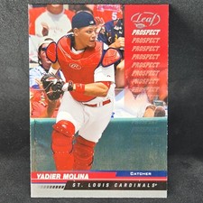 2005 Leaf Prospect Yadier Molina #250 St. Louis Cardinals Baseball Card picture