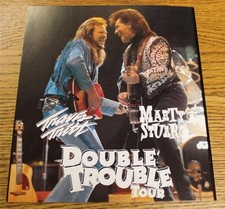 Vintage Backstage Concert Door Sign Travis Tritt & Marty Stuart Double Trouble picture