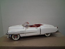 FRANKLIN MINT 1:24 Scale Diecast Model 1953 CADILLAC ELDORADIO Convertible WHITE picture