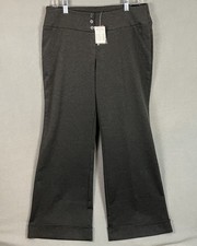 Studio 1940 Women's Wide Leg Pull-On Pants Size Medium Gray NWT picture