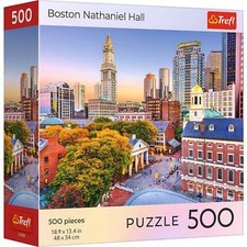 Trefl Red Cities: Boston Nathaniel Hall 500 Piece Puzzle picture
