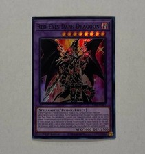 Yugioh Red-Eyes Dark Dragoon RA02-EN021 Super Rare 1st Edition NM picture