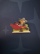 Disney Pin Darkwing Duck Spring Rides Thunderquack Airplane LE4000 picture
