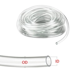 Clear PVC Plastic Flexible Hose Pipe Tube Fuel Water Car Oil Air Pond Aquariums picture