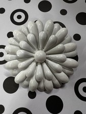 vintage enamel flower brooch picture