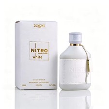 Nitro White Pour Homme by Dumont Paris 3.4 oz EDP Cologne for Men NIB picture