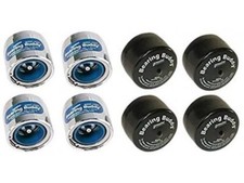 Bearing Buddy (4) 1.980 Boat Trailer Genuine CHROME With Protective Bras picture