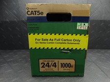 Southwire 1,000 ft. 24/4 Solid CU CAT5e CMR Riser Data Cable in Gray 56917949 picture