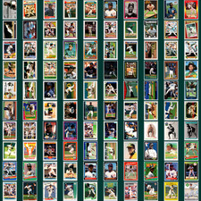 Rickey Henderson Lot (100) Cards A's Topps Oddball Insert Base HOF Baseball Set picture