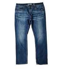 38 R BKE Men Mason Taper Distressed Stretch Jeans Size 38x32 picture