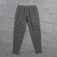 Lululemon Pants Mens L Gray Surge Hybrid Jogger Performance Gym Run Training picture