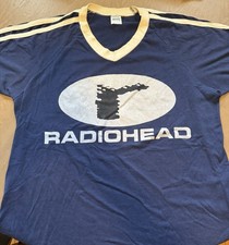 Vintage 1995 RADIOHEAD The Bends Tour Ringer T-Shirt L picture