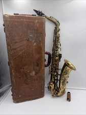VINTAGE 1952 BUESCHER MODEL 140 ARISTOCRAT ALTO SAXOPHONE As-Is / Needs Overhaul picture