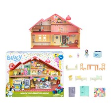 Bluey's Celebration Home Playset w/ 11 Figures & Accessories - Kids Toys picture