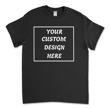 Personalized Custom T-Shirt Customized w/Photo, Text, Logo DTF on Gildan shirt picture