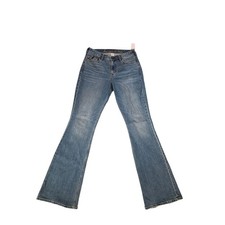 NWT A&F High Rise Bootcut Jeans Y2k Pocket Curve Love 29 Long picture