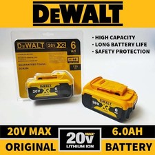 DEWALT DCB206 20V Max XR 2 Pack 6.0Ah Lithium-Ion Battery New In Pack Batteries picture