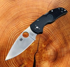 SPYDERCO NATIVE 5 LIGHTWEIGHT FOLDING KNIFE CPM-S30V STAINLESS BLACK FRN C41PBK5 picture