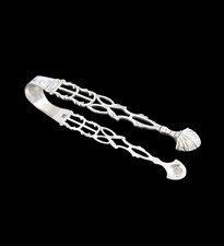 Sterling Silver Sugar Tongs Samuel Godbehere & Wigan c1790 London picture