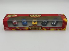 JOHNNY LIGHTNING WEEKEND RACERS SET A - 5 CAR SET NEW IN BOX picture